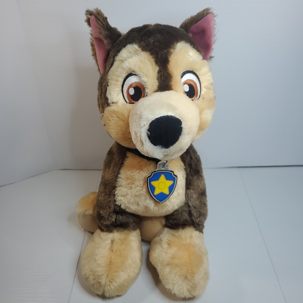 Build A Bear Paw Patrol Nickelodeon Talkingβ Chase Plush